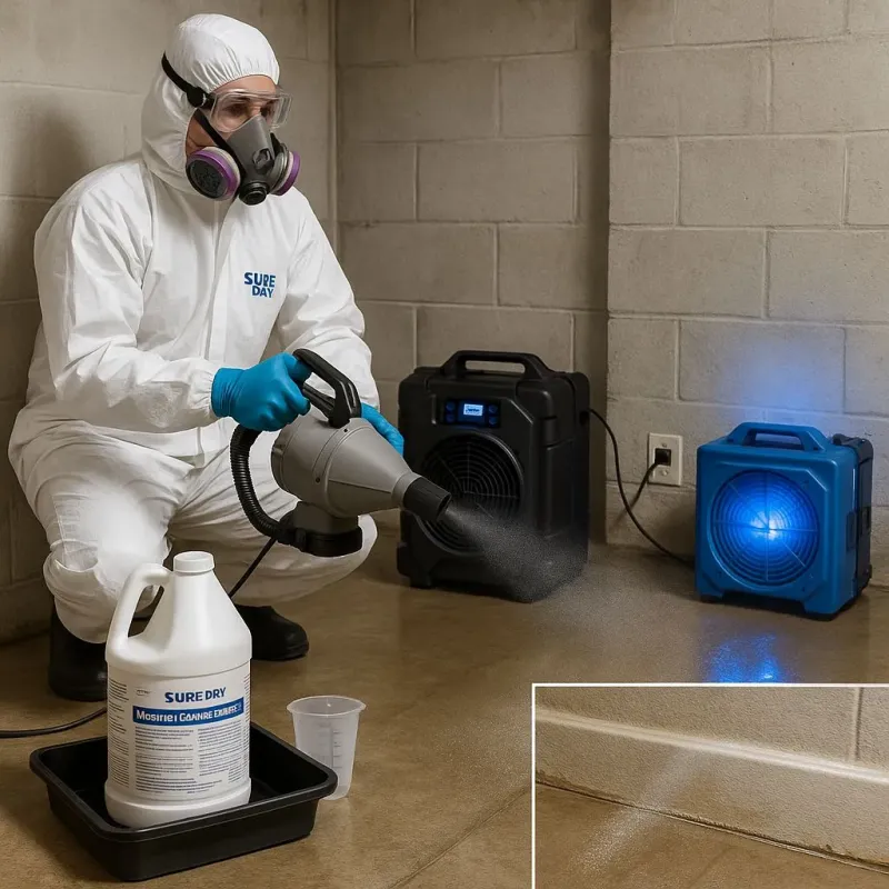 Sanitization and Odor Removal process in Sugarcreek, PA