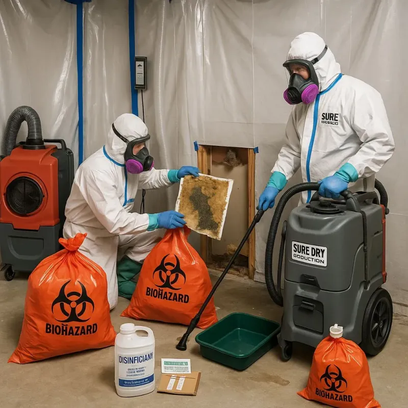 Contaminated Water Handling Protocols process in Sugarcreek, PA