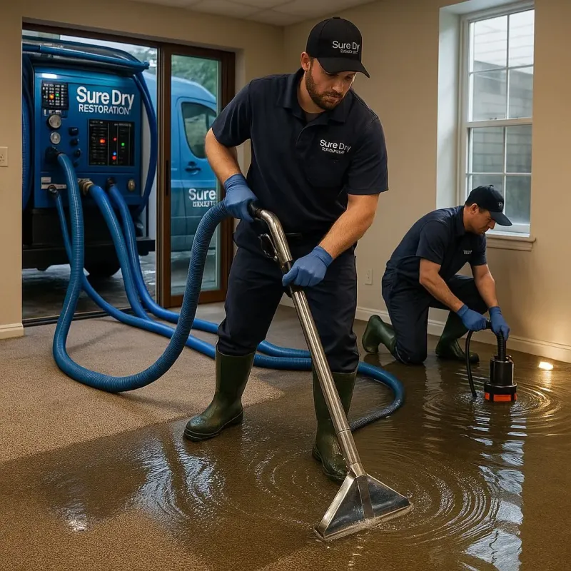 Water Extraction and Removal process in Sugarcreek, PA